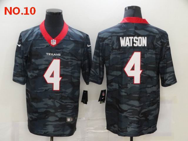 Houston Texans#4 Deshaun Watson Men's Nike Jersey NO.10;